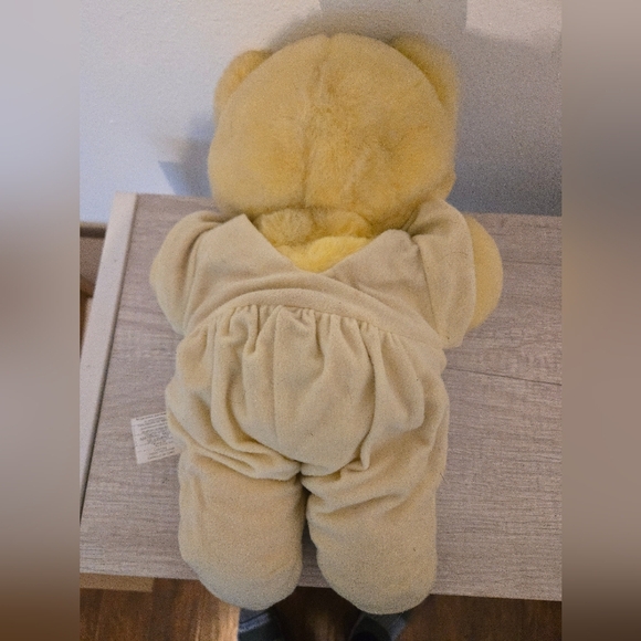 Chosun Heart To Heart Vintage Yellow Teddy Bear Pajamas Heart Stuffed Plush Coll - Picture 5 of 9